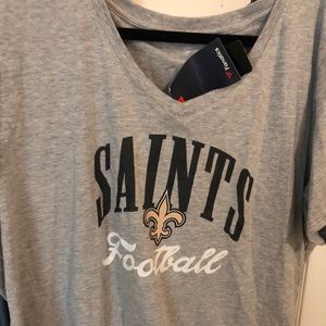 New Orleans Saints Pro Line V-neck Tee